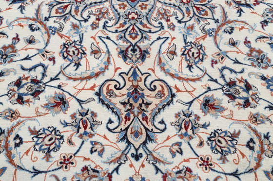 Image 1 of Persian carpet Nain 9 La 3.73 x 2.64 Oriental carpet fine No. 1143