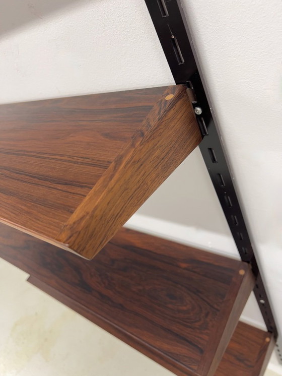 Image 1 of ETAGERES EN PALISSANDRE PAR KAI KRISTIANSEN POUR FELDBALLES, 1960