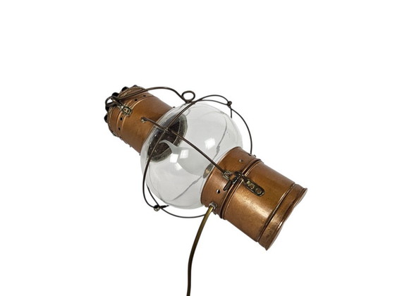 Image 1 of Lampe de navire - « Lanterne de l'Union » - Éclairage maritime - Laiton - Première moitié du XXe siècle