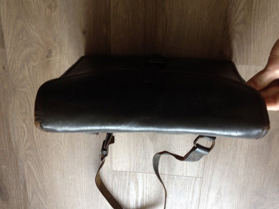 Image 1 of German leather satchel WW1/WW2