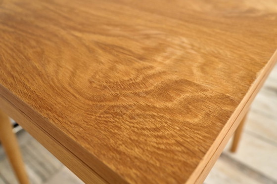 Image 1 of Extendable Oak Dining Table by Jitona, 1960s Czechoslovakia