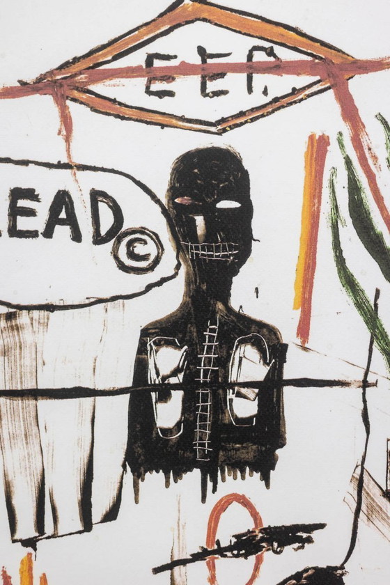 Image 1 of Jean-Michel Basquiat. Sérigraphie couleur numérotée. 1990s.