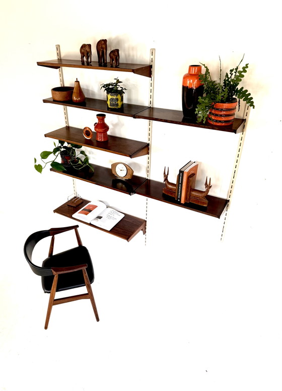 Image 1 of Vintage modulair wandsysteem, Kai Kristiansen ‘60