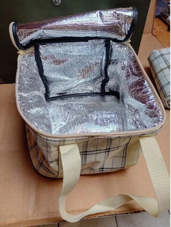 Image 1 of Luxuriöse Picknicktasche aus Stoff für 4 Personen - Sagaform