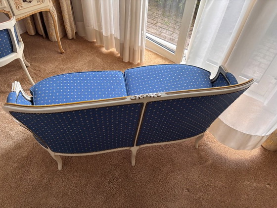 Kaptafel met 3-delige spiegel, hoekkastje, bankje en fauteuil – Wood (photo 6 of 7)