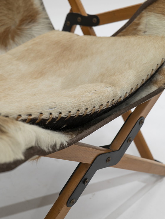 Image 1 of Sedia pieghevole &quot;Tripolina&quot; di Vittoriano Viganò per Citterio SpA, Italia, anni &#39;30