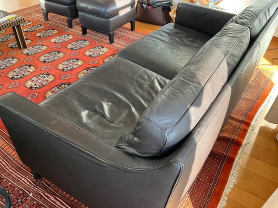 Image 1 of Sofá Aspen piel Elite 8205, marrón trufa 82116, 2 plazas.