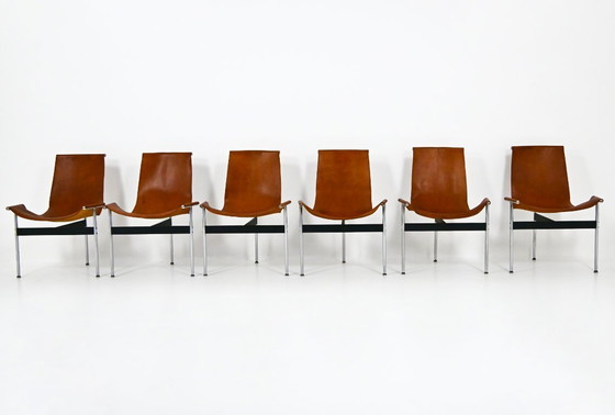 Image 1 of Sedia modello 3LC T di William Katavolos per Laverne International, 1952, set di 6