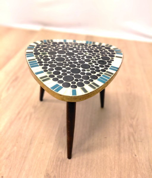 table d'appoint en céramique des années 1950