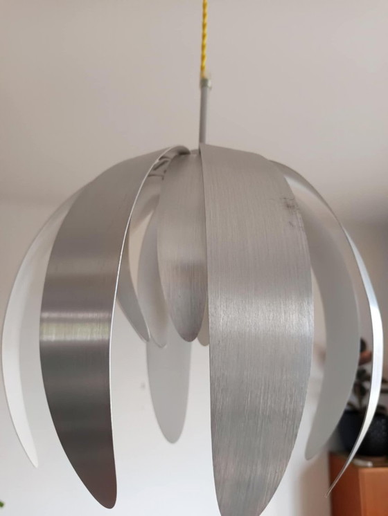 Image 1 of Suspension métal brossé style space age vintage 