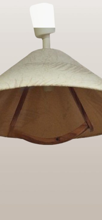 Image 1 of Vintage domus hanging lamp mid century design