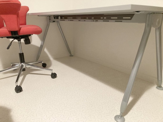 Image 1 of Hochwertiger Design-Schreibtisch, Hülsta-Aktenschränke in gutem Zustand