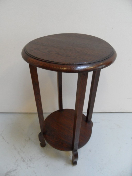 Art Deco ronde bijzet tafel