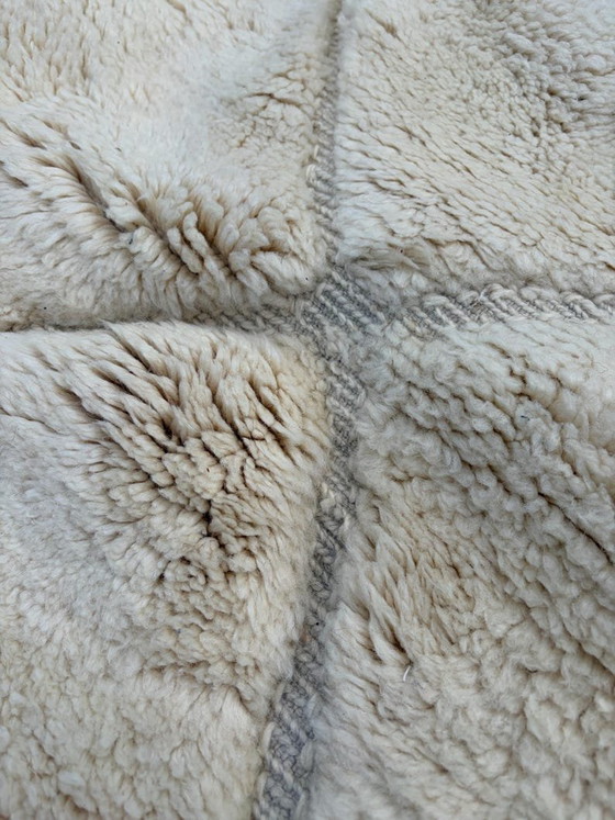 Magnifique tapis berbère en laine naturel 100/200cm – Wool (photo 5 of 5)