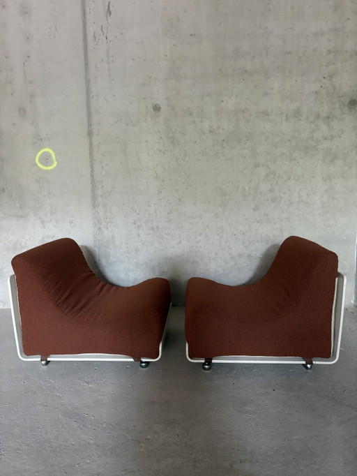 Set (2) “Orbis” Lounge Stoelen – COR, fauteuils, Wood, Textile (photo 2 of 5)