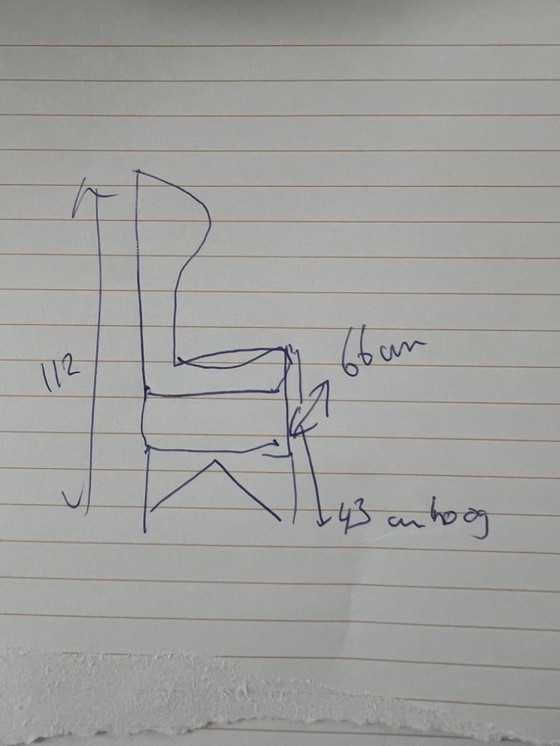 Image 1 of 2x Giorgetti leren leunstoelen