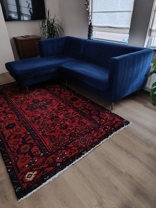 Canapé d'angle avec chaise longue (MADE)