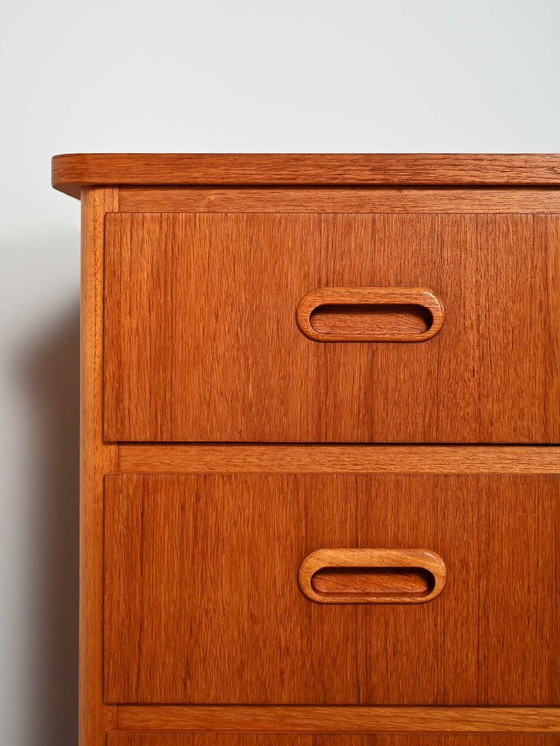 Image 1 of Scandinavian Teak Chest of Drawers, 50s