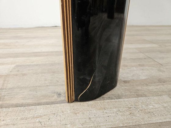Pierre Cardin Extendable Dining Table in Black Lacquered Wood, 1970 (photo 16 of 22)