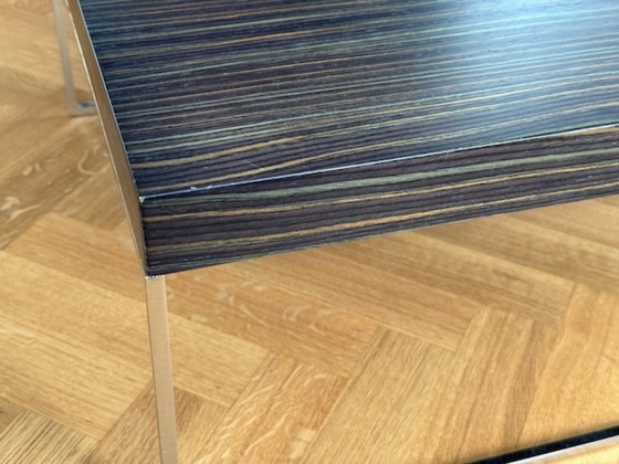 Tavolino da caffè Minotti Calder in impiallacciatura di ebano opaco – 120 x 60 cm – Tavolini da caffè, Wood (photo 2 of 9)
