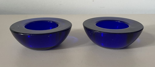 Marimekko Itala - Votives deux bleus modèle Kivi