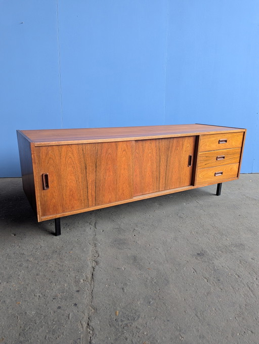 Vintage Deens teak lowboard, jaren 60
