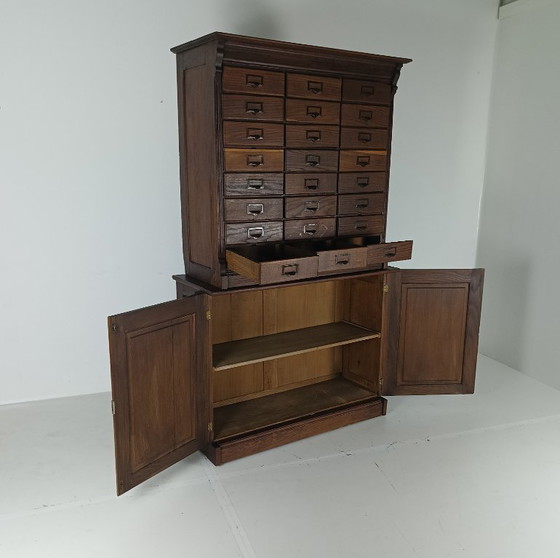 Image 1 of Antiker Notarschrank / Aktenschrank