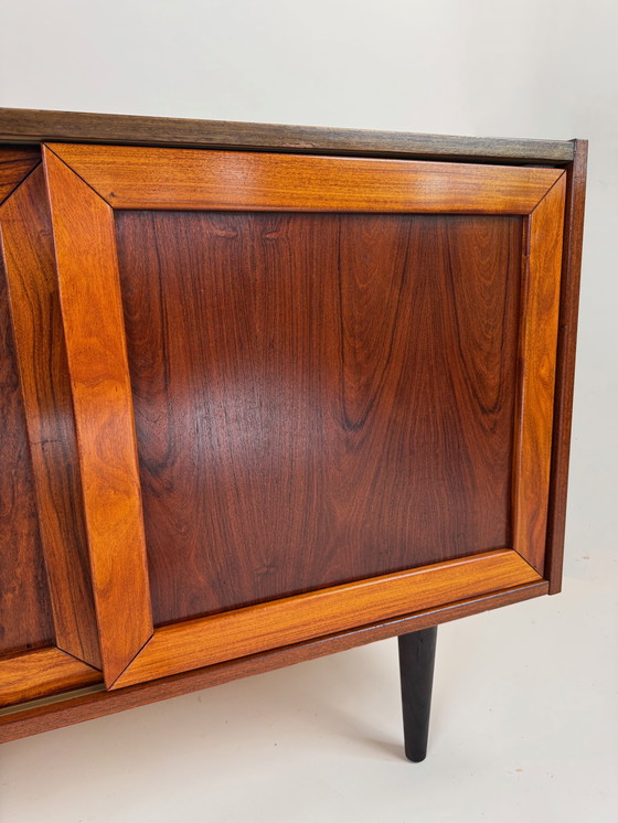 Image 1 of Rosewood Sliding Door Cabinet by Faarup Møbelfabrik – Refined Danish Elegance