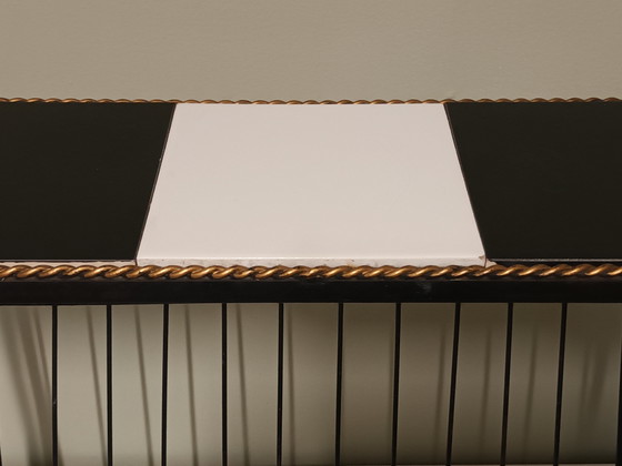 Retro side table – Ceramic, Metal (photo 9 of 10)