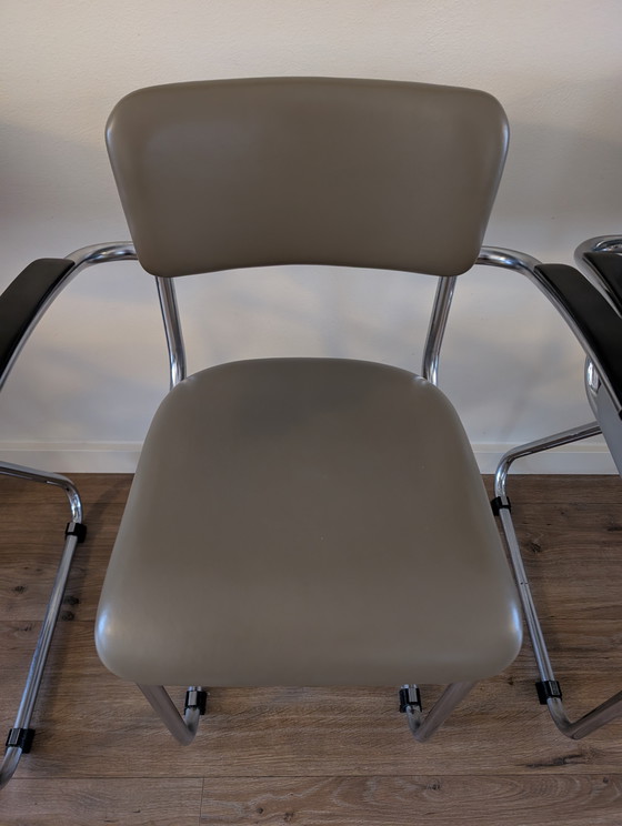 Image 1 of 6 Gispen chairs