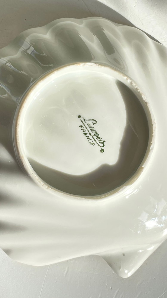 Image 1 of Vide-poche Coquillage Limoges France