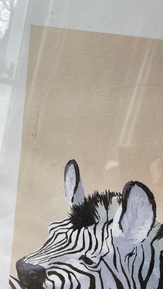 Image 1 of TABLE 2 Vintage Zebras