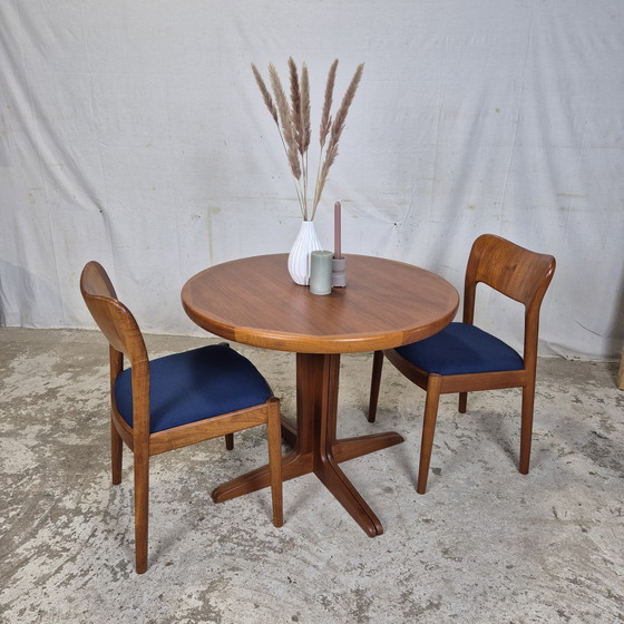 Image 1 of 2x Koefoed, sedia da pranzo John Mortensen 'Ole' vintage danese