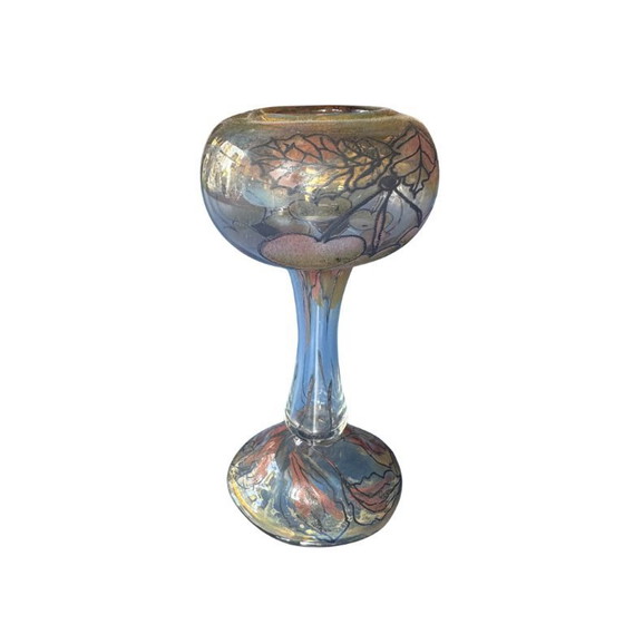 Image 1 of Signed art glass vase - Vera Walther, ca. 1980
