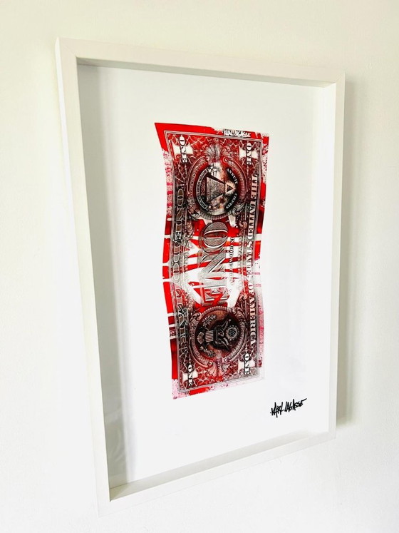 Karl LAGASSE - New Art Dollar 38 - Artist's Silkscreen Print – Lithographs & prints, Plexiglass (photo 4 of 10)