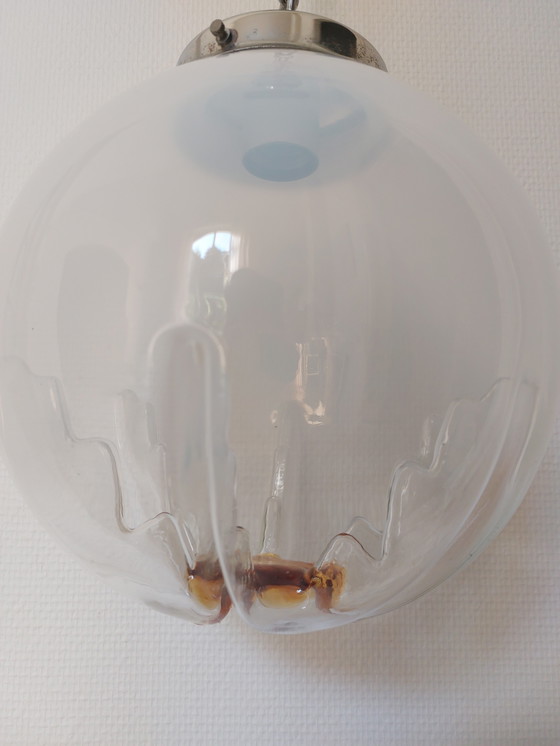 Image 1 of Mid Century Murano Plafondlamp