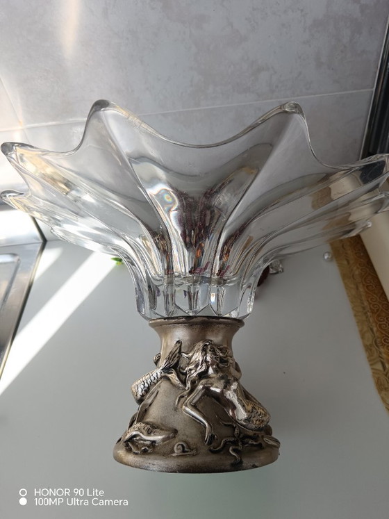 Crystal and Silver Centerpiece Stand – Table accessories (photo 4 of 5)