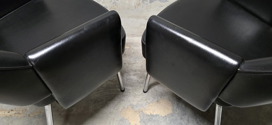 Image 1 of Paar Deauville fauteuils ontworpen door Marc en Pierre Simon voor AIRBORNE 1960