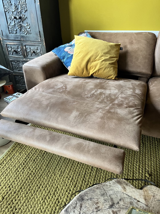 Image 1 of Elegante taupe hoekbank – uitstekende staat