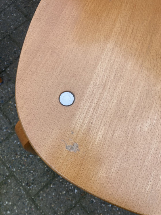 Image 1 of 4 chaises suédoises en bois de style Alvar Aalto