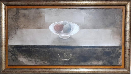Josep Domènech Sánchez – "Untitled" – Oil on Canvas (Signed)