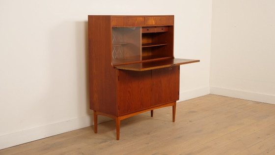 Vintage Barkast | | Teak | Deens Design | H.P. Hansen | 1960s – Drankenkasten, Wood (photo 4 of 18)