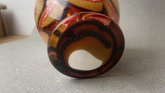 Image 1 of Vintage: Retro vase from the 50/60s, opaline glass