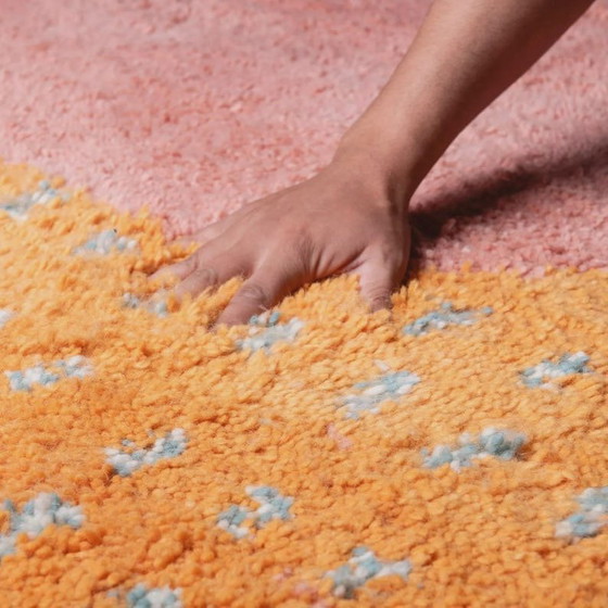 Beni Ouarain rug with traditional colorful patterns, handcrafted, 1.5/2.5 m – Alessi, Rugs & carpets, Wool (photo 3 of 6)