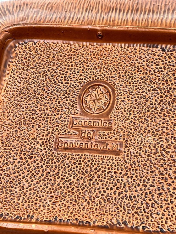 Image 1 of Quadratischer Keramikteller von Ceramica del Convento