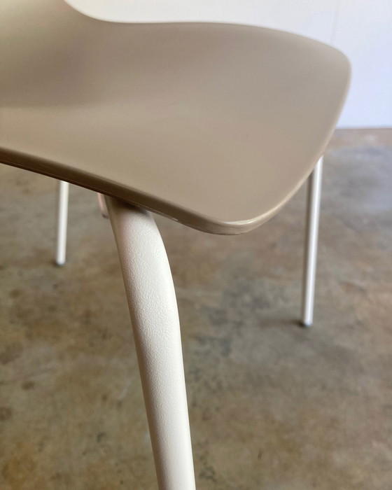 Image 1 of 4x Scab Design Zebra Chair Taupe