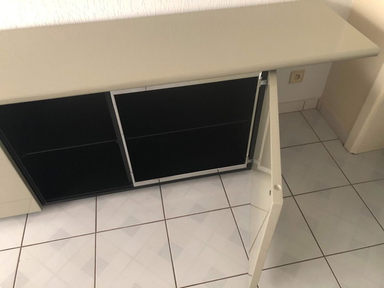 Credenza Acerbis Sheraton – Credenze, Metal, Wood (photo 3 of 7)