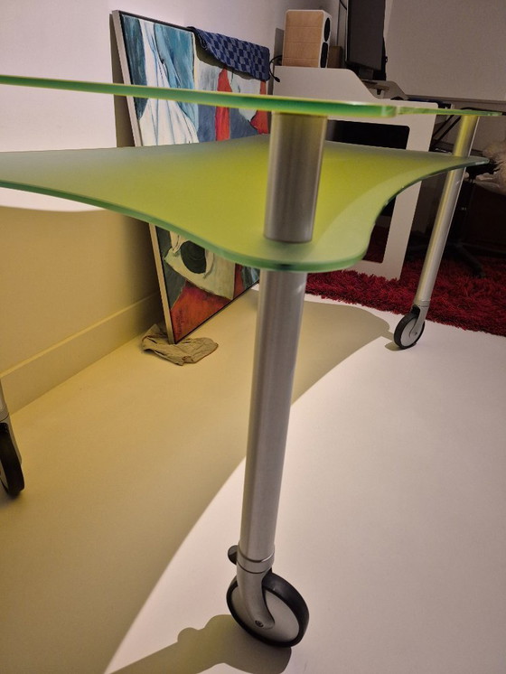 Image 1 of Scrivania/tavolo in vetro di Gallotti & Radice