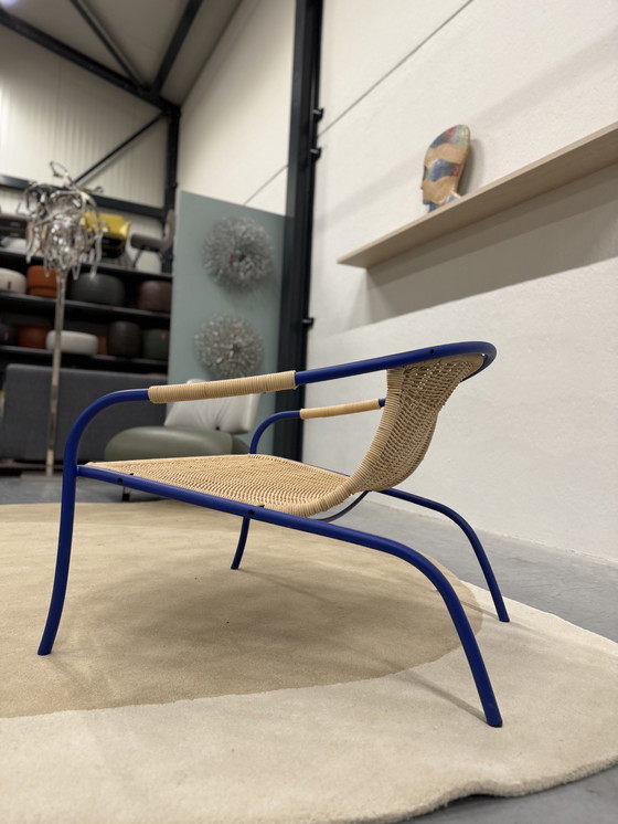 Image 1 of Spectrum De Puk SZ 19 Fauteuil Pitriet Blauw