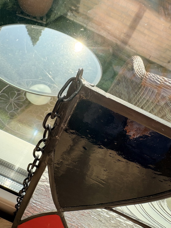 Image 1 of Bellissima vetrata artistica 30x100